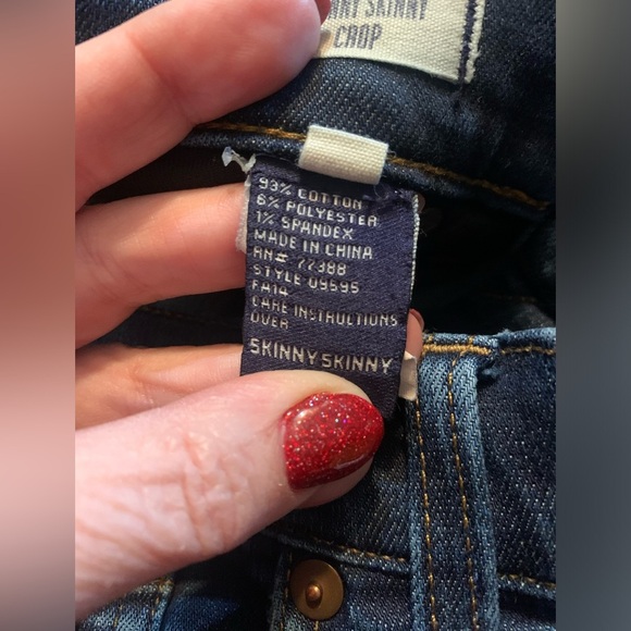 Madewell Skinny Skinny Crop Jeans Style O9595 Size 29 Excellent preowned cond - Picture 11 of 12